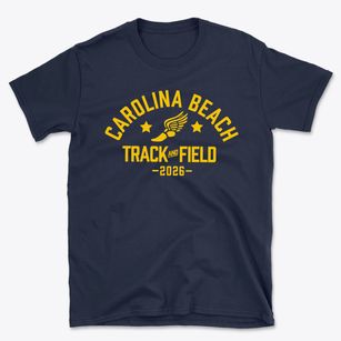 Carolina Beach Elementary School Track and Field Basic T-Shirt