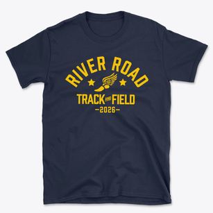 River Road Middle School Track and Field Basic T-Shirt