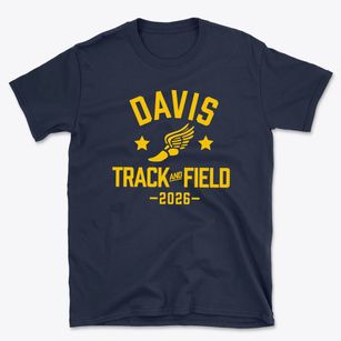 Davis Elementary School Track and Field Basic T-Shirt