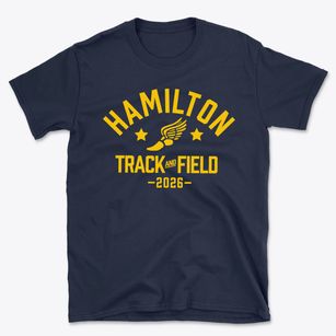 Hamilton Middle School Track and Field Basic T-Shirt