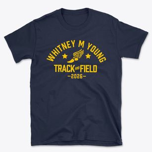 Whitney M Young Intermediate School Track and Field Basic T-Shirt