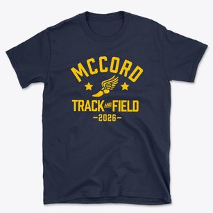 Sylvania Mccord Junior High School Track and Field Basic T-Shirt