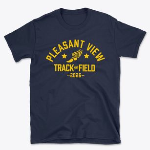 Pleasant View Middle School Track and Field Basic T-Shirt