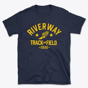 Riverway Elementary School Track and Field Basic T-Shirt