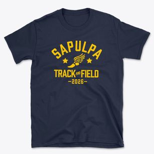 Sapulpa Junior High School Track and Field Basic T-Shirt