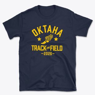Oktaha High School Track and Field Basic T-Shirt