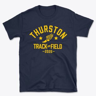 Thurston Middle School Track and Field Basic T-Shirt