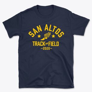 San Altos Elementary School Track and Field Basic T-Shirt