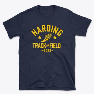 Harding Middle School Track and Field Basic T-Shirt