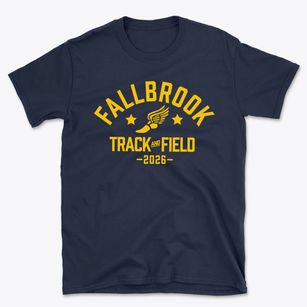 Fallbrook Montessori School Track and Field Basic T-Shirt