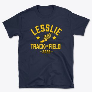 Lesslie Elementary School Track and Field Basic T-Shirt