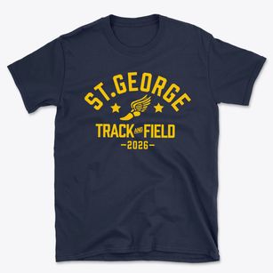 St. George Episcopal School Track and Field Basic T-Shirt