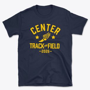 Center Junior High School Track and Field Basic T-Shirt