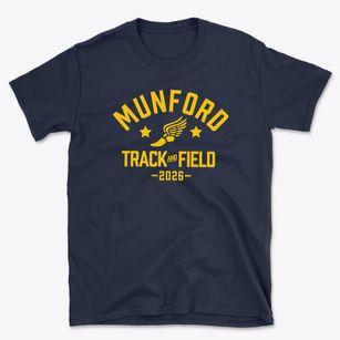 Munford Middle School Track and Field Basic T-Shirt