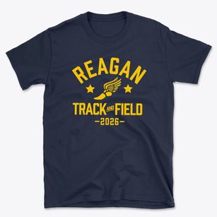 Reagan Elementary School Track and Field Basic T-Shirt