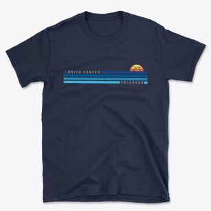 Brick Center Colorado Water View Basic T-Shirt