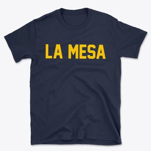 La Mesa California Classic Block Basic T-Shirt