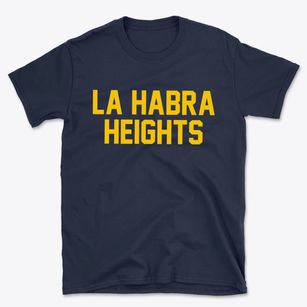 La Habra Heights California Classic Block Basic T-Shirt