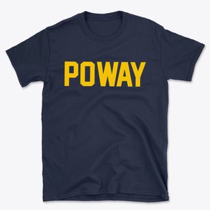 Poway California Classic Block Basic T-Shirt