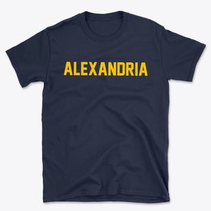 Alexandria New York Classic Block Basic T-Shirt