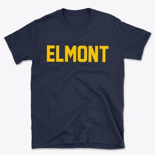 Elmont New York Classic Block Basic T-Shirt