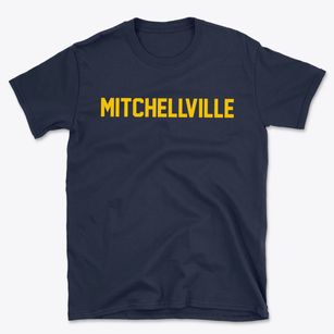 Mitchellville Iowa Classic Block Basic T-Shirt