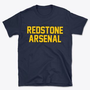 Redstone Arsenal Alabama Classic Block Basic T-Shirt