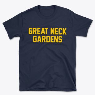 Great Neck Gardens New York Classic Block Basic T-Shirt