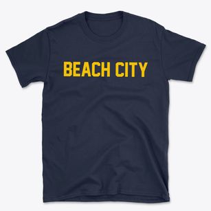 Beach City Ohio Classic Block Basic T-Shirt