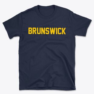 Brunswick North Carolina Classic Block Basic T-Shirt