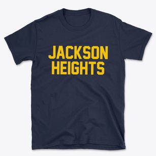 Jackson Heights North Carolina Classic Block Basic T-Shirt