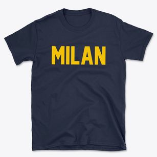 Milan Georgia Classic Block Basic T-Shirt