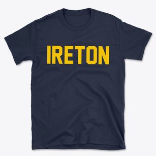 Ireton Iowa Classic Block Basic T-Shirt