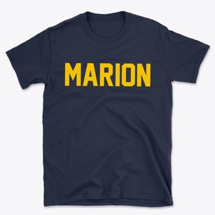 Marion Illinois Classic Block Basic T-Shirt