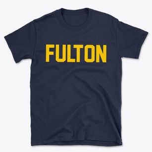 Fulton Indiana Classic Block Basic T-Shirt