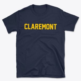 Claremont New Hampshire Classic Block Basic T-Shirt