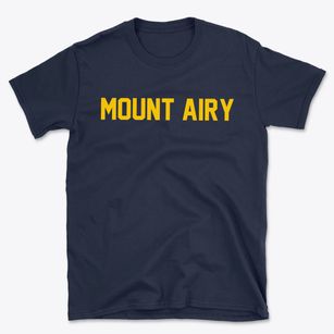 Mount Airy Maryland Classic Block Basic T-Shirt