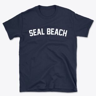 Seal Beach California Classic Curve Basic T-Shirt