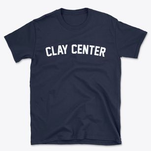 Clay Center Ohio Classic Curve Basic T-Shirt