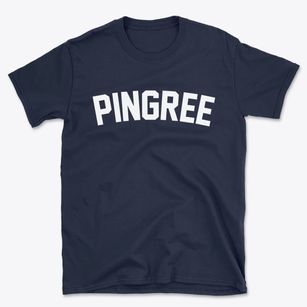 Pingree North Dakota Classic Curve Basic T-Shirt