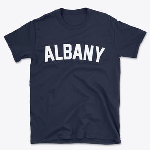 Albany Wyoming Classic Curve Basic T-Shirt