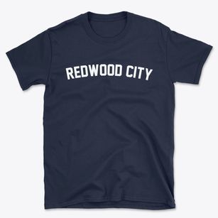 Redwood City California Classic Curve Basic T-Shirt