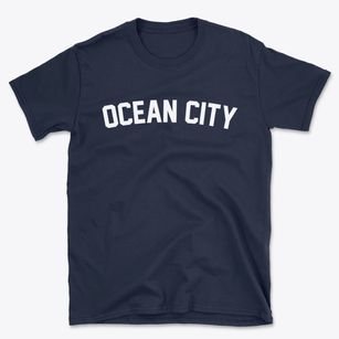 Ocean City New Jersey Classic Curve Basic T-Shirt