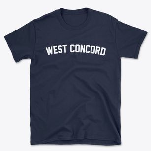 West Concord Massachusetts Classic Curve Basic T-Shirt