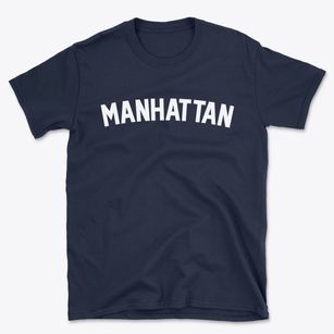 Manhattan Illinois Classic Curve Basic T-Shirt
