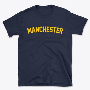 Manchester Connecticut Classic Curve Basic T-Shirt