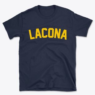 Lacona New York Classic Curve Basic T-Shirt