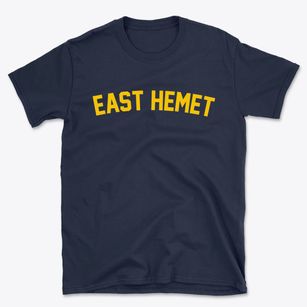 East Hemet California Classic Curve Basic T-Shirt