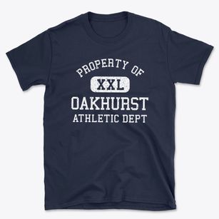 Oakhurst Oklahoma Athletic Dept Basic T-Shirt