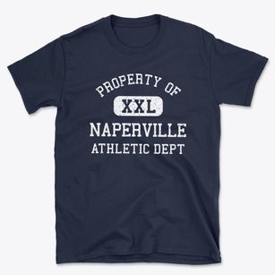 Naperville Illinois Athletic Dept Basic T-Shirt